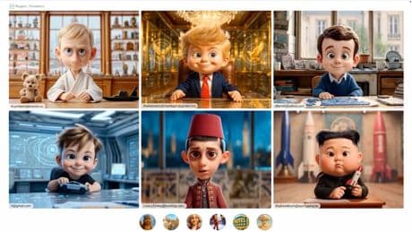 Russlands neue KI-Serie - Putins Propaganda für Babys