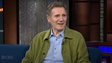 Liam Neeson opens up about filming ‘strange’ sex scene with Pamela Anderson in ‘The Naked Gun’