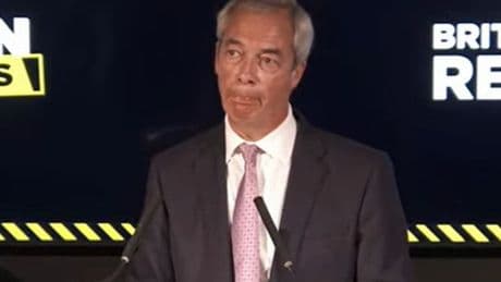 Nigel Farage rattled by Donald Trump question - 'am I wrong?'