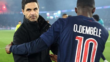 Arteta and Arsenal sent humble reminder after PSG’s dominant win