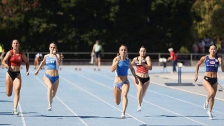 Récord de Euskadi para Aitana Rodrigo empezar los 200 metros