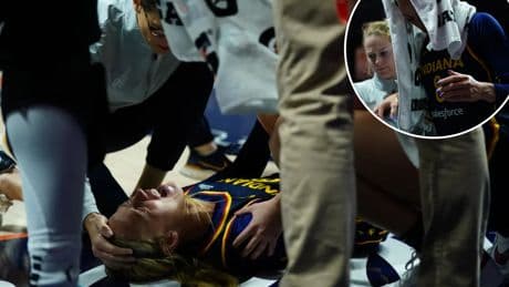 Sophie Cunningham’s sister slams WNBA refs after Fever star’s scary injury