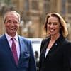 The Reform Five: Nigel Farage welcomes new MP Sarah Pochin to Westminster after her by-election win in ex-Labour stronghold Runcorn