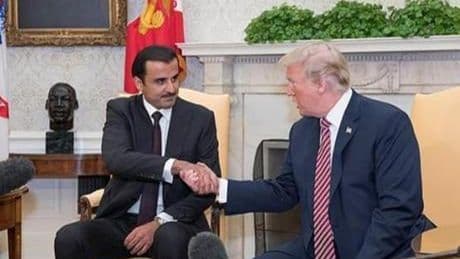 Trump, Katar'ın hediye ettiği uçağın kendisine değil Pentagon'a verileceğini açıkladı