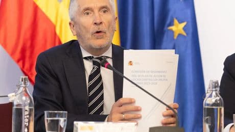 Marlaska asegura que las ayudas a las zonas afectadas por el fuego serán "inmediatas"