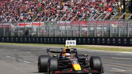 Red Bull star Tsunoda in horror 150mph crash at Imola GP qualifying as car flips and smashes into cage metres from fans