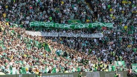 Green Brigade defy 'out of touch' Celtic board over tifo ban as ultras unleash on ticket price hike
