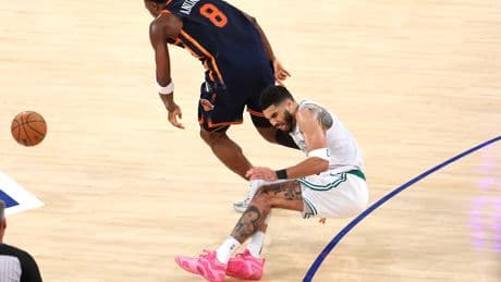 Jayson Tatum’s heartbreaking call with dad revealed after crushing Achilles injury: ‘Why me?’