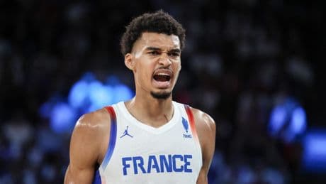 Basket : Victor Wembanyama, forfait, ne figure pas sur la pré-liste des bleus pour l’Euro