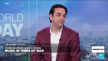 Spanish conductor on how Ukraine's cultural scene continues to thrive despite war