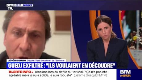 Jérôme Guedj exfiltré du cortège parisien: le député socialiste dénonce une "complaisance" à gauche