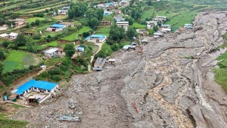 Inondations en Chine : 13 morts et 30 disparus dans une province du nord-ouest du pays