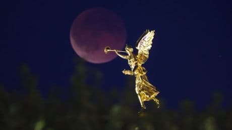 Dresden: Blutmond begeistert bei totaler Mondfinsternis in Sachsen