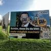 Vandalismus im OB-Wahlkampf: Gesichter auf Großplakaten in Potsdam überklebt