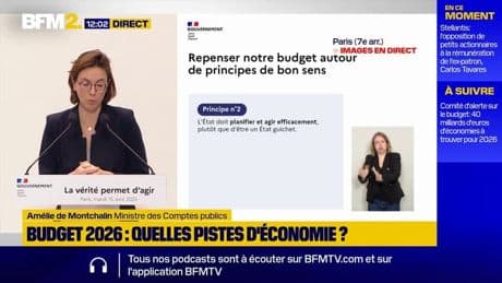 Budget 2026: "Nous sommes devenus parfois un État guichet", déplore Amélie de Montchalin