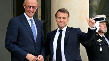 Emmanuel Macron a reçu Friedrich Merz, le nouveau chancelier allemand