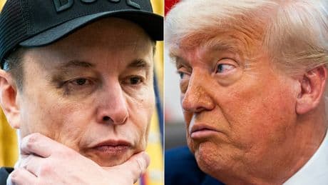 Elon Musk claims Donald Trump appears in Epstein files during spectacular public bust-up