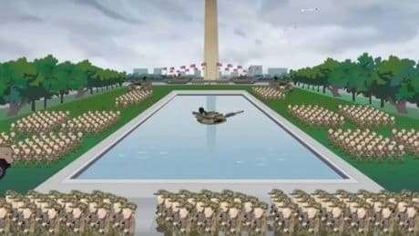 ‘South Park’ takes aim at Trump’s DC crime takeover with tanks and marching troops in latest episode