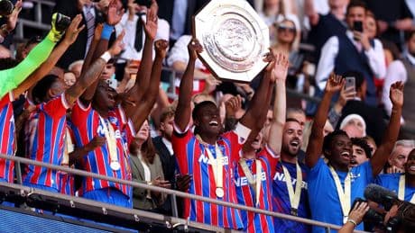 Crystal Palace show fighting spirit to set off-field frustrations aside with battling Community Shield victory