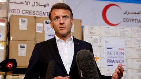 Palestinian ministry condemns Netanyahu's 'unjustified attack' on Macron