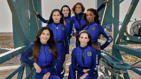 En combinaisons sexy ultra-moulantes, Lauren Sánchez et Katy Perry à la conquête de l’espace