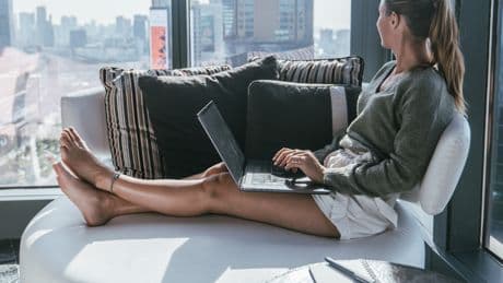 I left office culture for freelance solitude. Now I work alone, wear activewear, and earn triple.