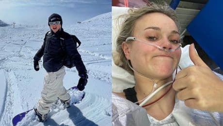 GB snowboarder told she'd never walk again 'felt like bag of bones'