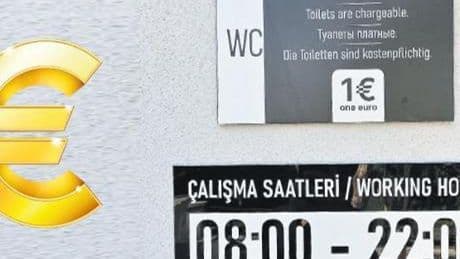 Euro ile tuvalet tartışması! Turistlere 1 euro, Türk vatandaşına 30 TL