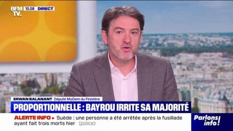 Erwan Balanant (MoDem): "La proportionnelle (...) nous donnerait une démocratie bien plus puissante"