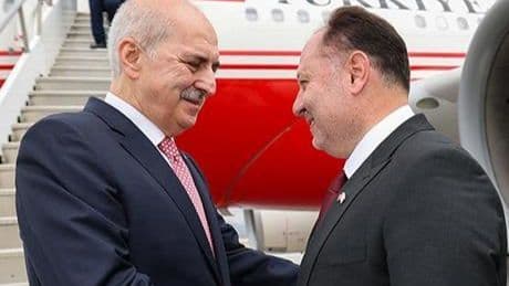 TBMM Başkanı Numan Kurtulmuş, KKTC’de