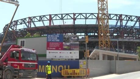 Salen a la luz nuevos vídeos de los interiores del Spotify Camp Nou