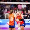 Live WK volleybal | Nederland kent goede start in kwartfinale tegen Japan