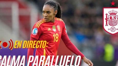 Rueda de prensa de Salma Paralluelo, en streaming