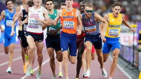 Josh Kerr ready for ‘real battle’ as Niels Laros qualifies quickest for world 1500m final