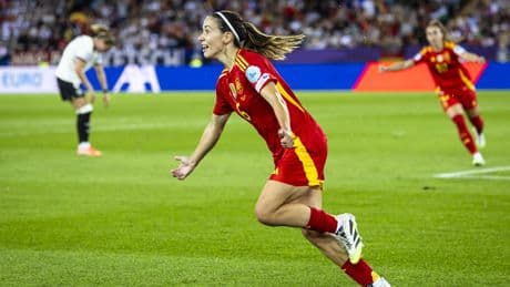 En dos minutos: así fue la emoción del gol de Aitana Bonmatí y el pase de España a la final de la Eurocopa