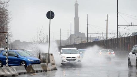 Meteo in Liguria, allerta gialla per temporali sul Centro e sul Levante da mezzanotte al pomeriggio di lunedì