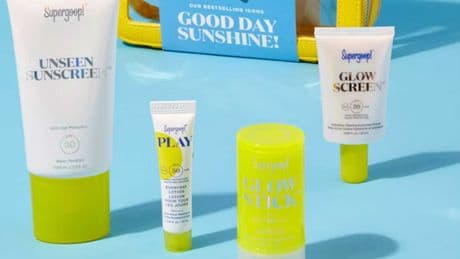 Get four Supergoop! SPFs for £11 each in limited-time bundle offer