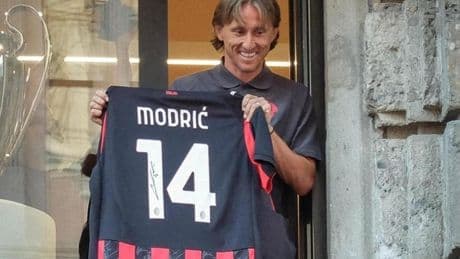 Modric quiere devolver la grandeza perdida al Milan