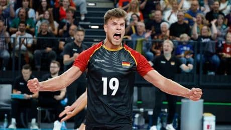 WM-Vorbereitung: Revanche: Deutsche Volleyballer gewinnen knappes Testspiel