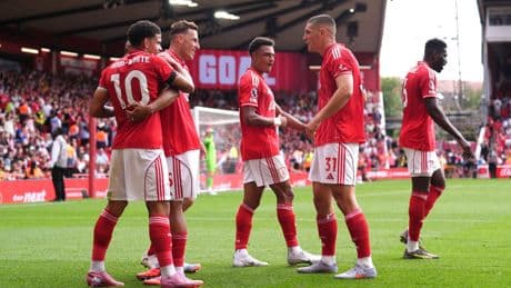 Nottingham Forest ease Nuno Espirito Santo’s fears by sweeping aside Brentford