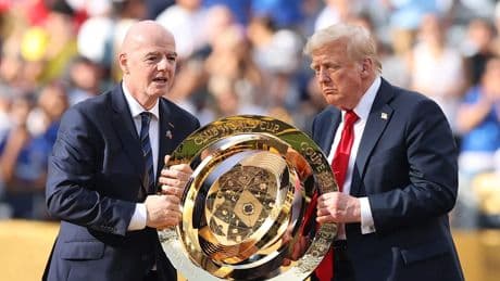 Gianni Infantino und Donald Trump - Der FIFA-Präsident als Strippenzieher im Weißen Haus