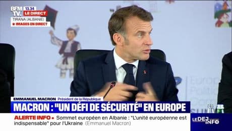 Emmanuel Macron: "La Russie n'a pas envie de cessez-le-feu" en Ukraine