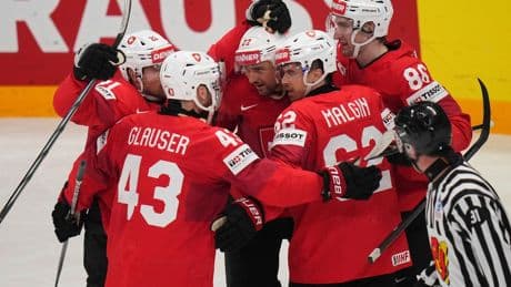 Weltmeisterschaft: Schweiz beendet Dänemarks Eishockey-Märchen