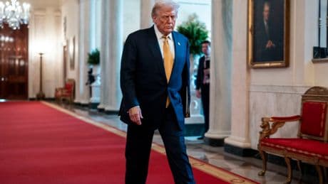 When It Comes to Jeffrey Epstein, Trump Says He Is Ready to Defer to the Courts