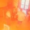 Moment man sets fire to cafe with customers inside 'after staff refused to give him mayonnaise for his sandwich'
