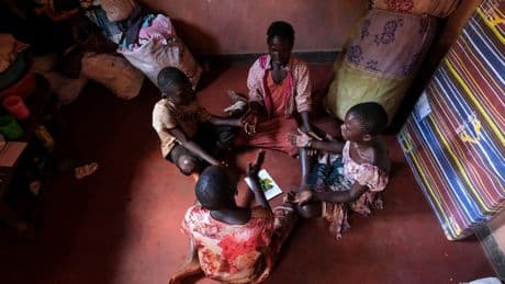 In Uganda, an affordable alternative to dirt floors is a big boost to human health