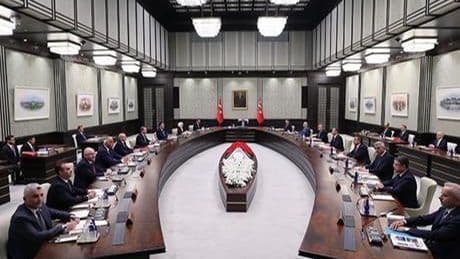 Cumhurbaşkanlığı Kabine toplantısı sona erdi