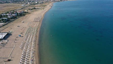 Çanakkale'de deniz suyu sıcaklıkları yükseliyor