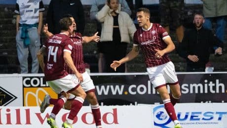 Airdrie boss sees positives despite ex-Diamond Todorov firing Arbroath to victory