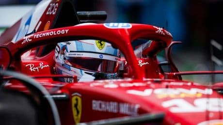 Leclerc empieza con susto y mejor crono en Mónaco